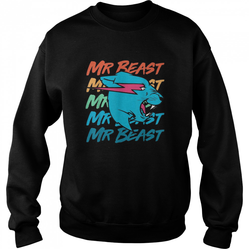 Beast Vintage Colors Girls Boys  Unisex Sweatshirt