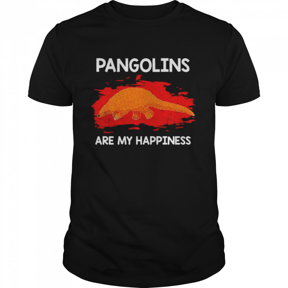 Pangolins are my happiness shirt Classic Men's T-shirt