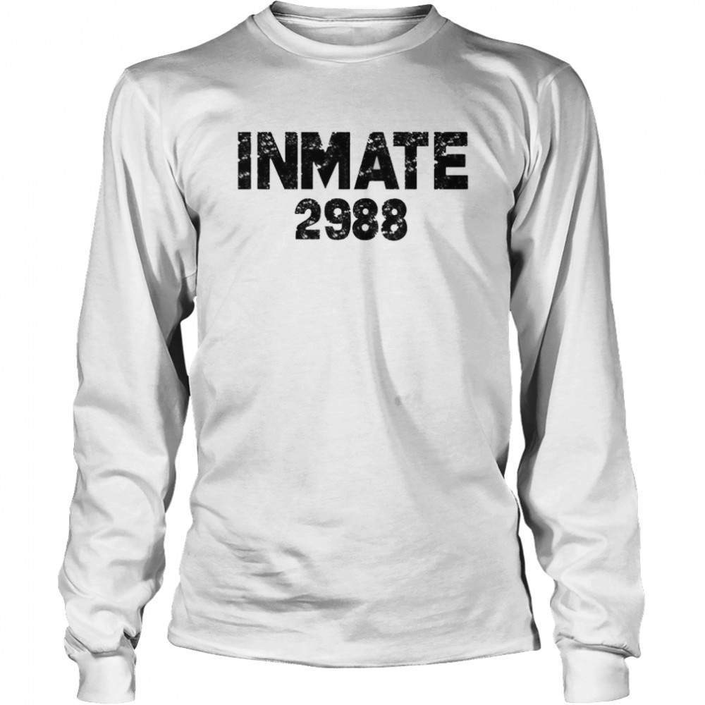 Boogie2988 Inmate 2988 shirt Long Sleeved T-shirt