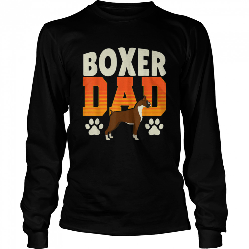 Dog Dad Dog Puppy Father Father's Day T- B09VWXWR3Z Long Sleeved T-shirt