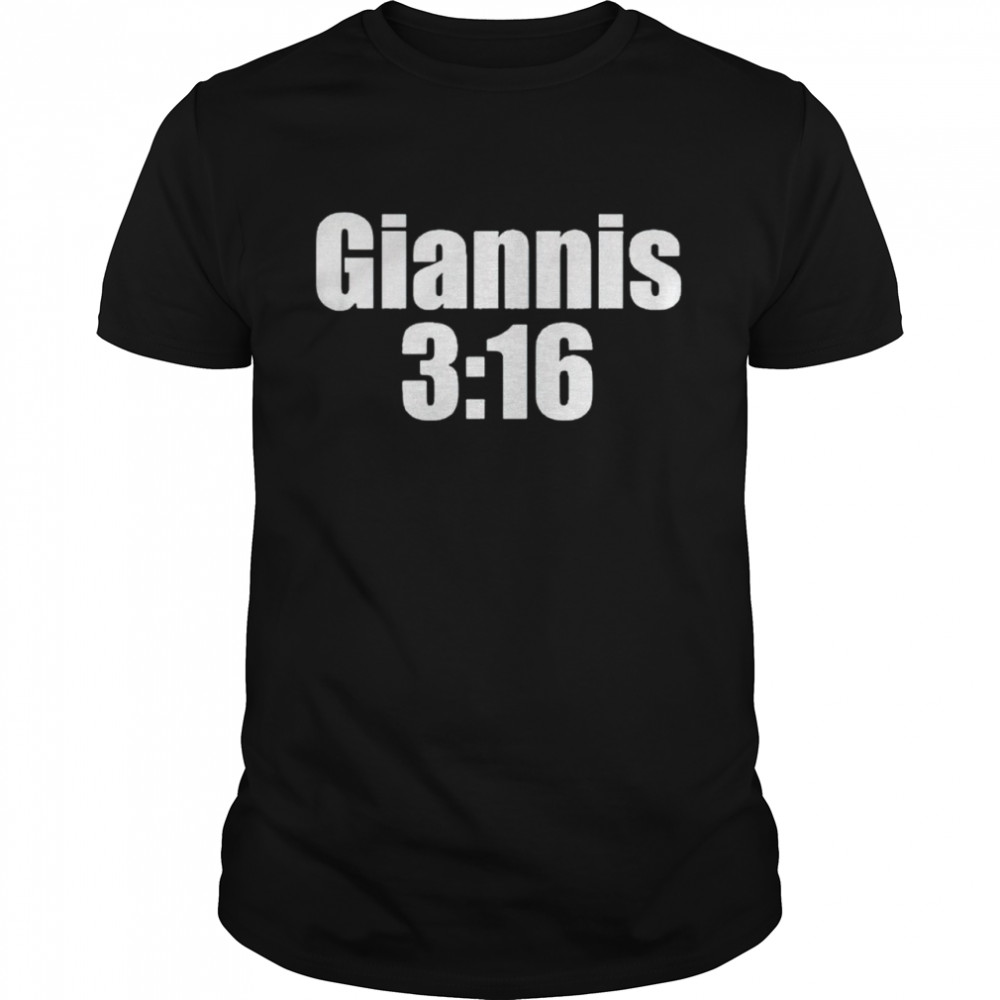 Giannis 3 16 shirt Classic Men's T-shirt