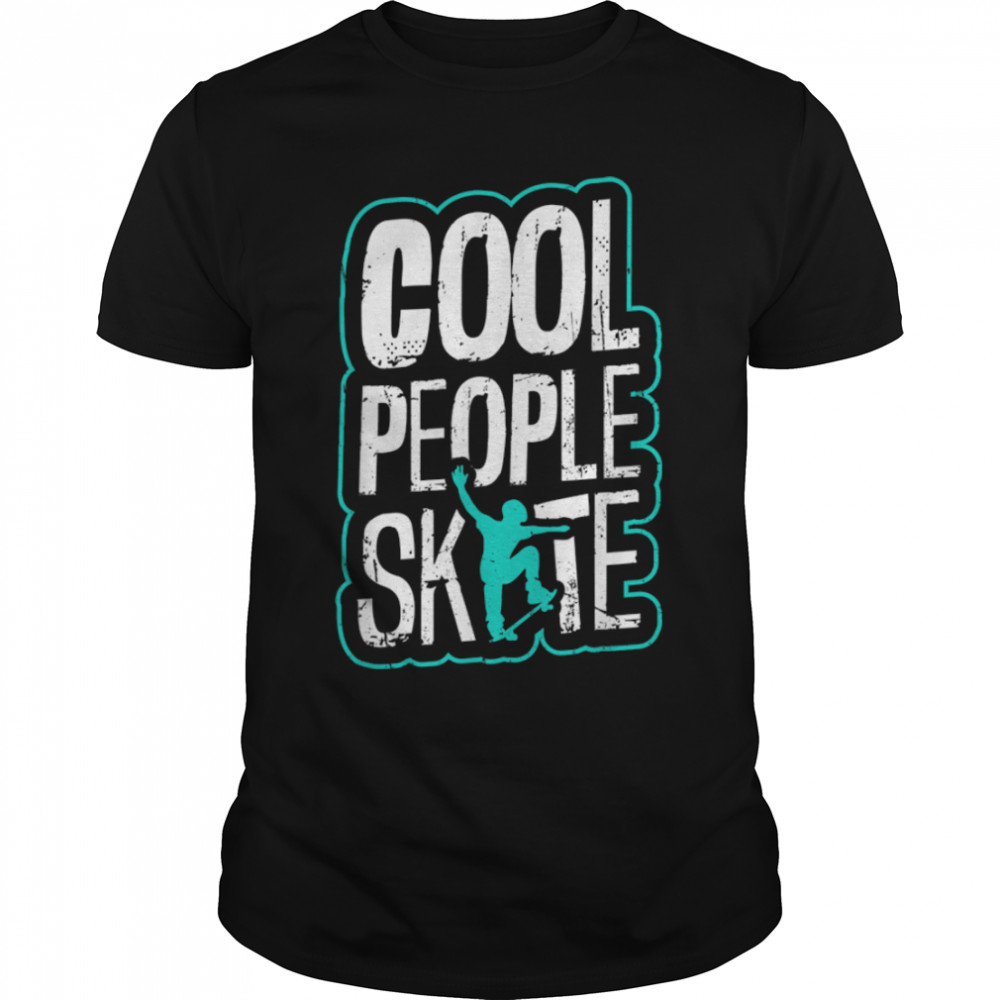 Skateboarding Gloves Cool People Skate T- B09VXQ8YMX Classic Men's T-shirt