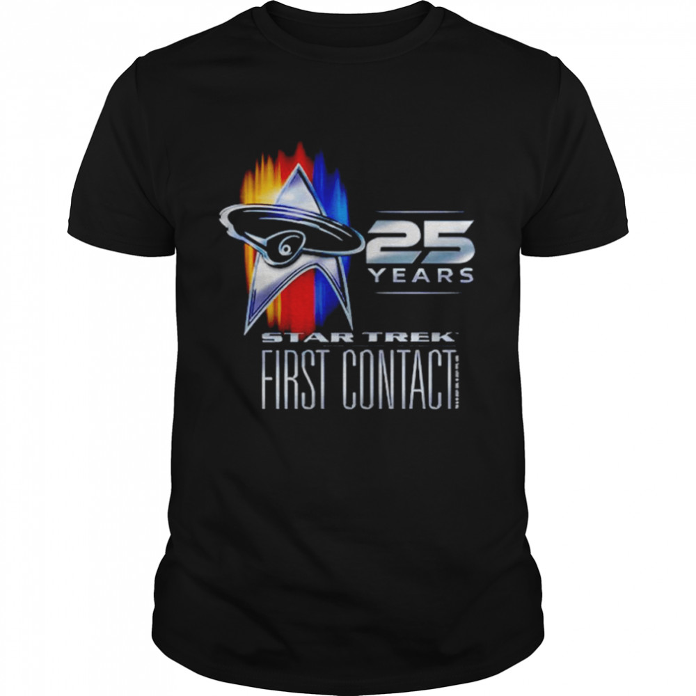Star Trek First Contact 25th Anniversary movie shirt Classic Men's T-shirt