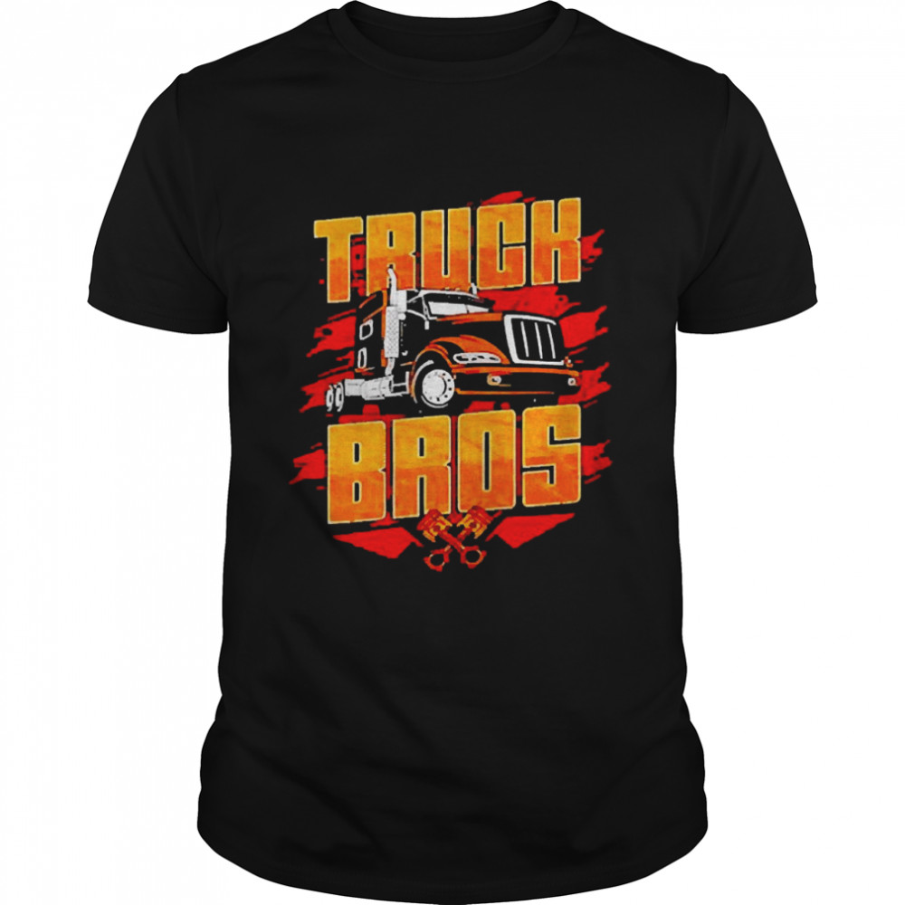 Truck Bros Driver Chauffeur Big Trucking  Classic Men's T-shirt