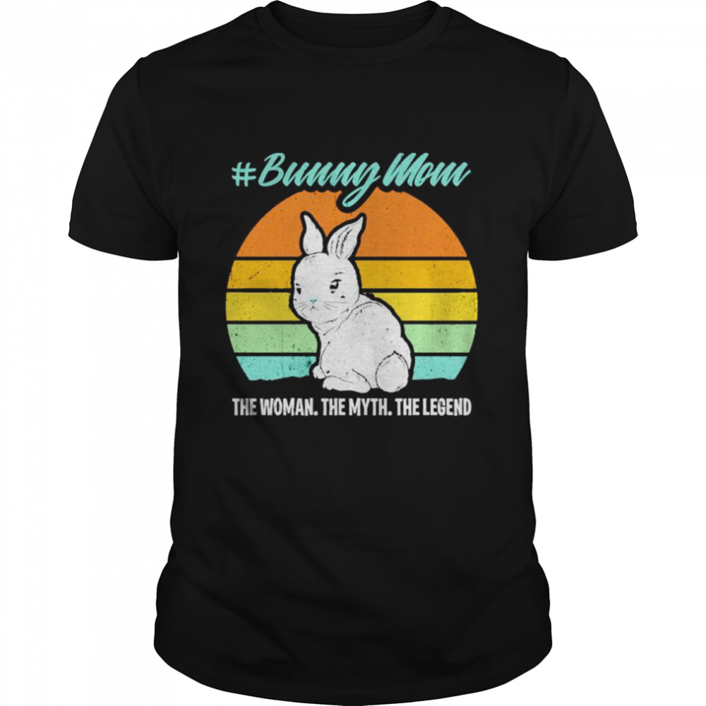 Bunny Mom The Woman The Myth The Legend T- Classic Men's T-shirt