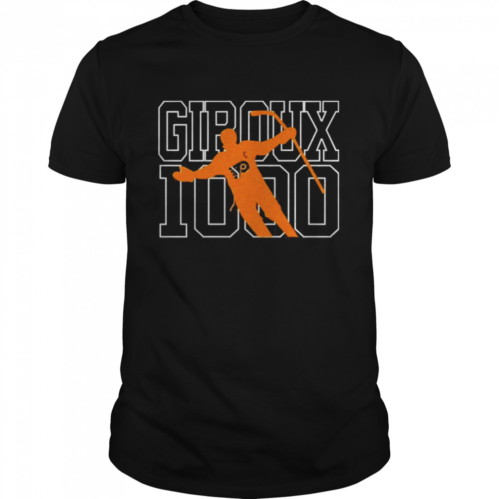 Claude Giroux Philadelphia Flyers Giroux 1000 Shirt