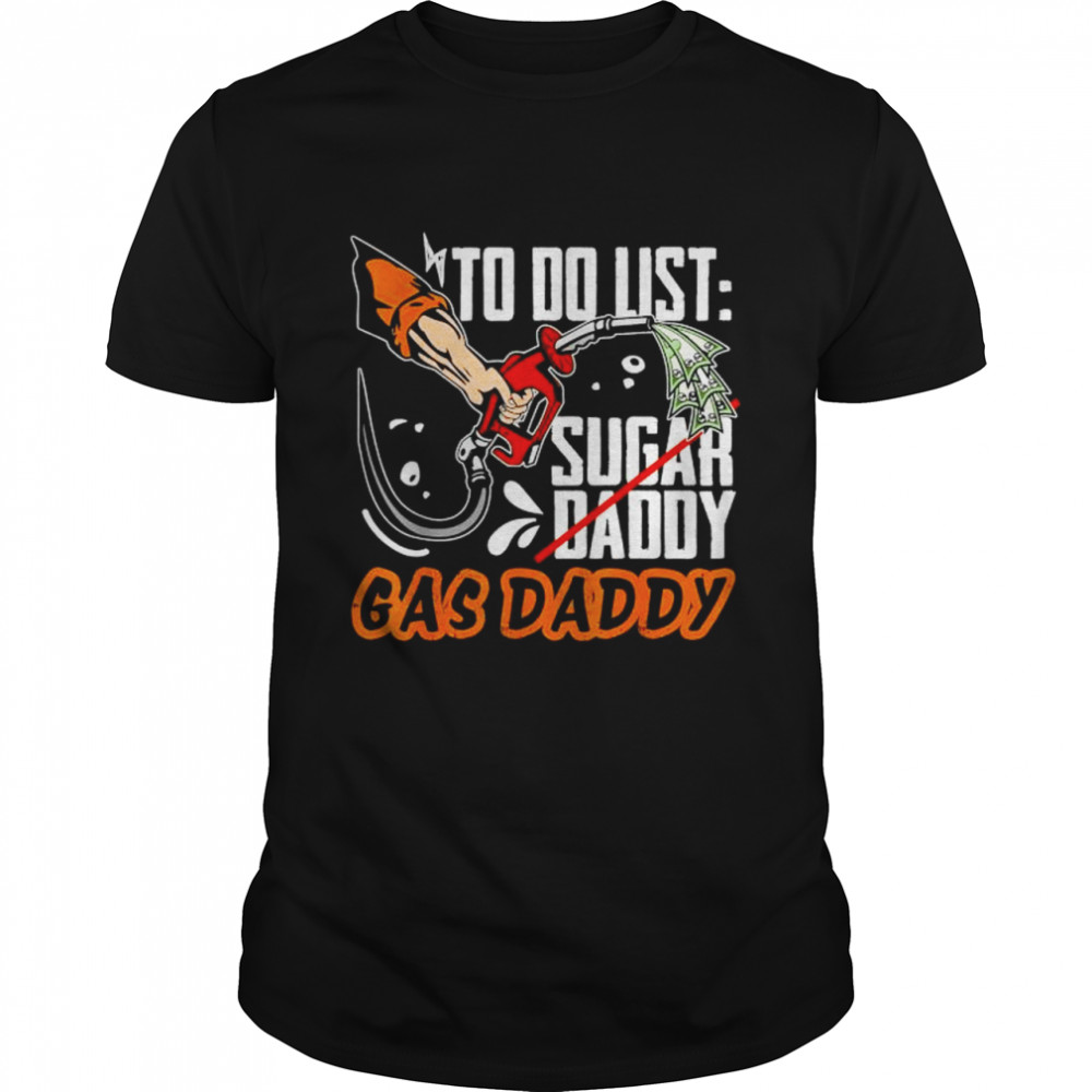 Gas daddy anti biden republican pro Trump 2024 shirt Classic Men's T-shirt