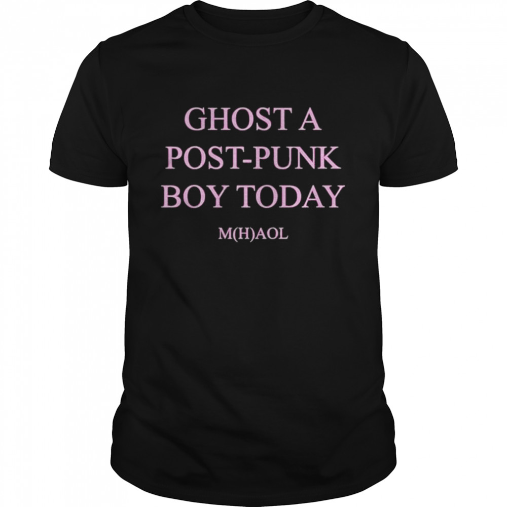 Ghost A Post Punk Boy Today MHA0l shirt Classic Men's T-shirt