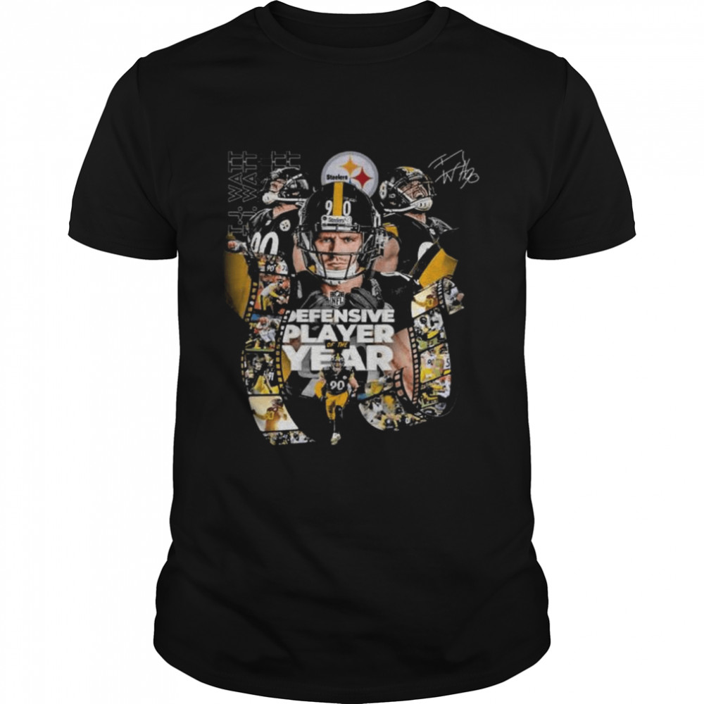 Pittsburgh Steelers defensive player of the year signature shirt Classic Men's T-shirt