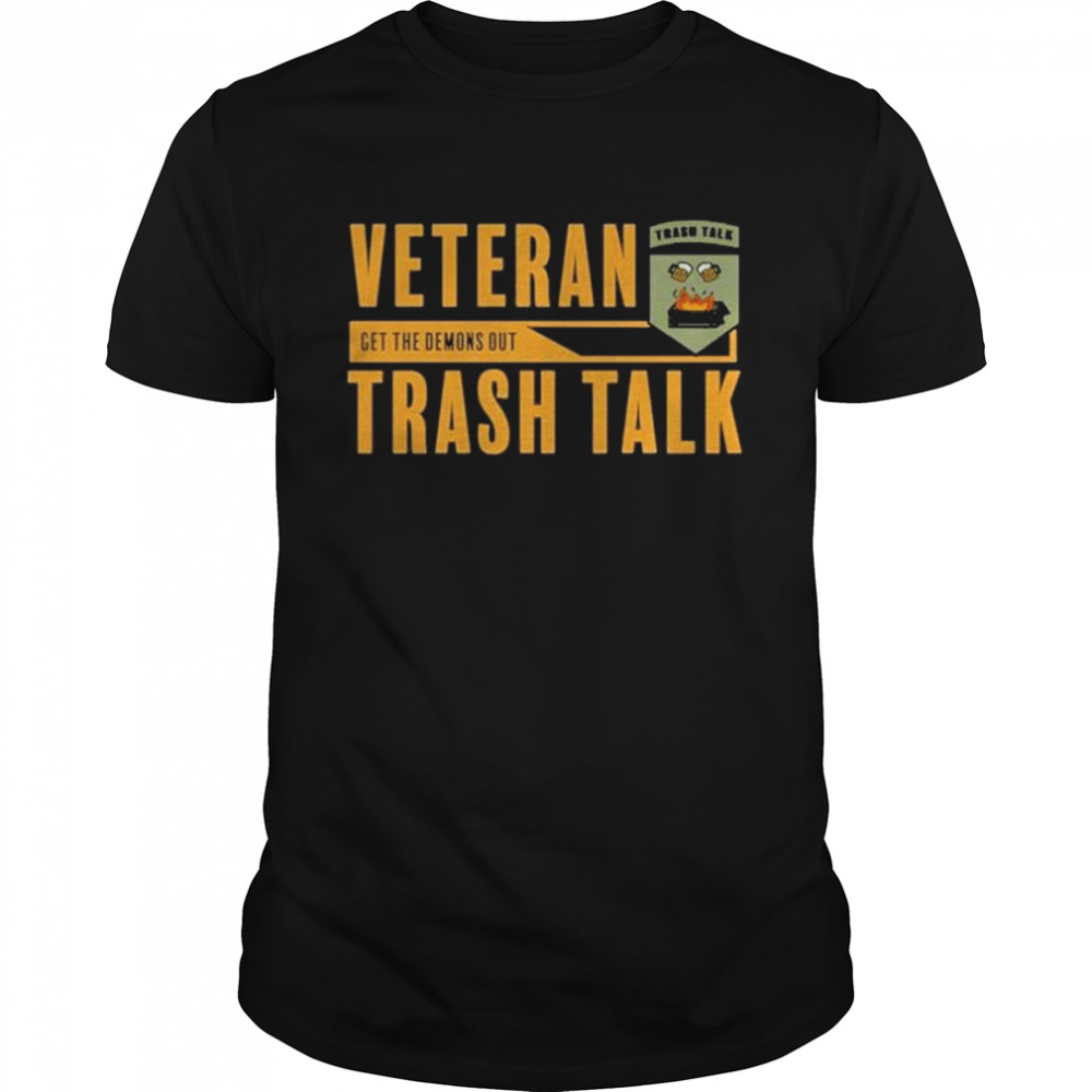 Veteran Get The Demons Out Trash Talk shirt Classic Men's T-shirt