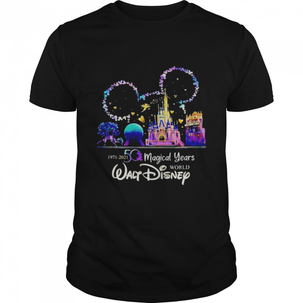 Walt Disney World 50th Anniversary Magic kingdom shirt Classic Men's T-shirt