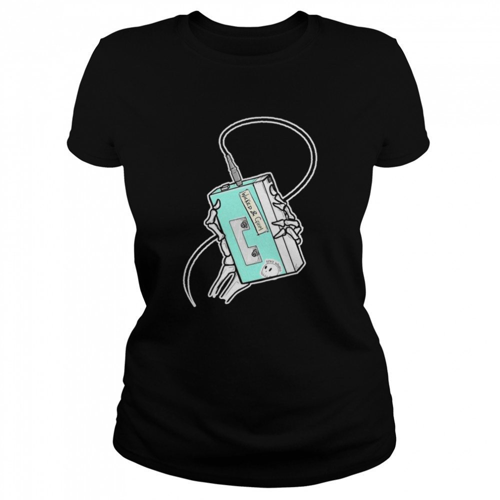 Walkman and Grim cassette shirt Classic Women's T-shirt