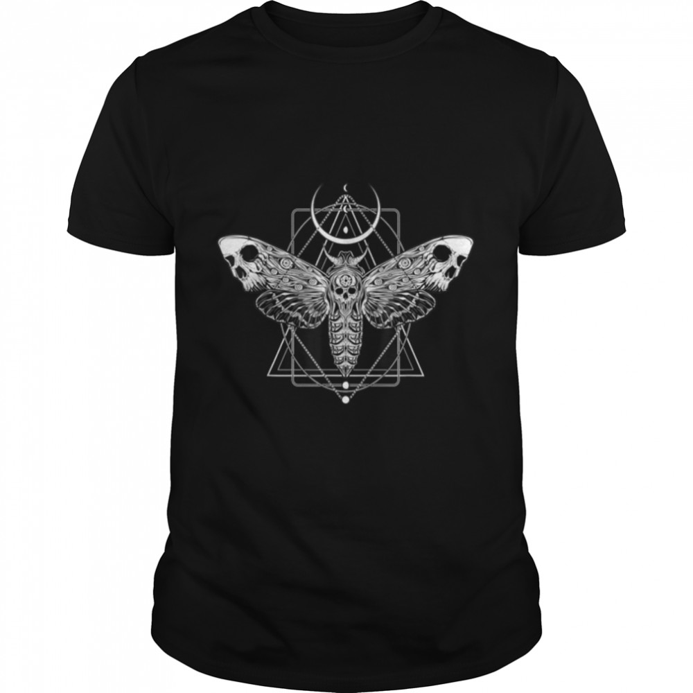 Monarch Butterfly Celestial Butterfly Sun Moon Phase Magical T- B09W5KNH9H Classic Men's T-shirt