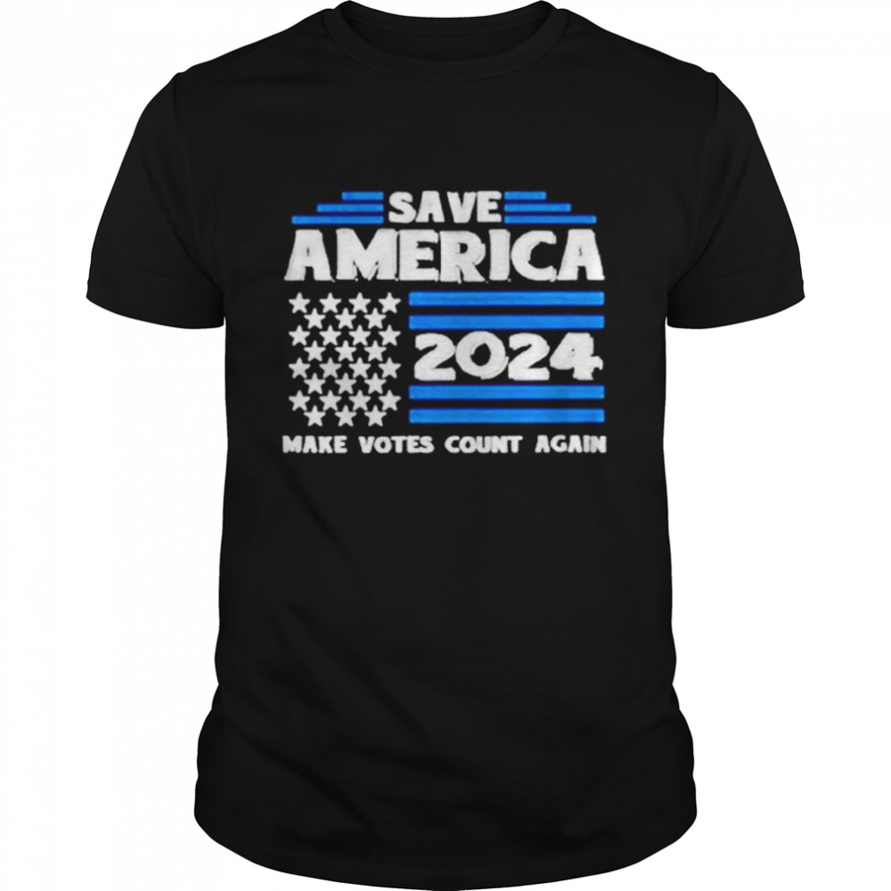 Save america 2024 make votes count again shirt Classic Men's T-shirt