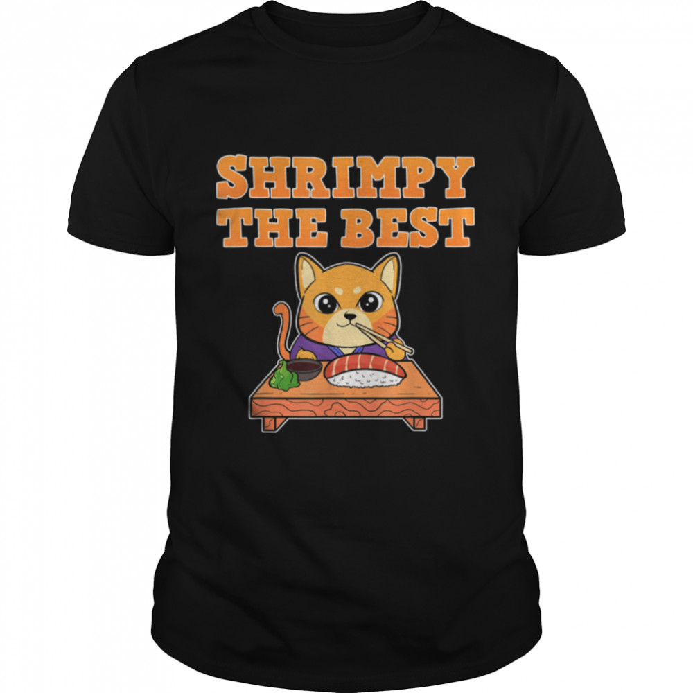 Sushi Cat T- B09W64KVGV Classic Men's T-shirt