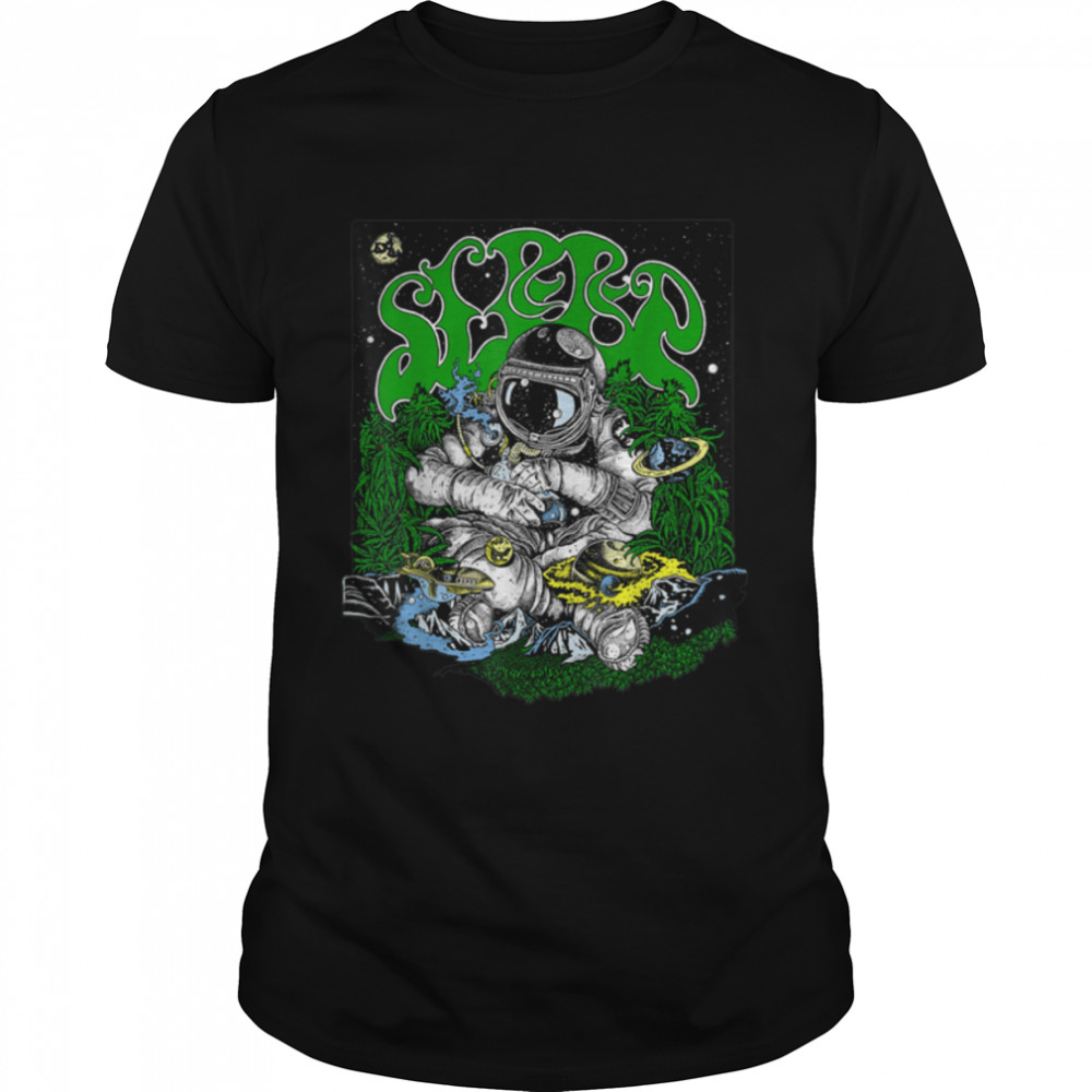 Astronaut Sleep Metal Sludge Stoner Band Weed Cannabis T- B09W93GGG9 Classic Men's T-shirt