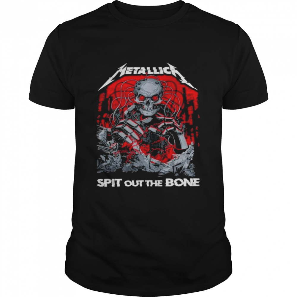 Metallica spit out the bone shirt