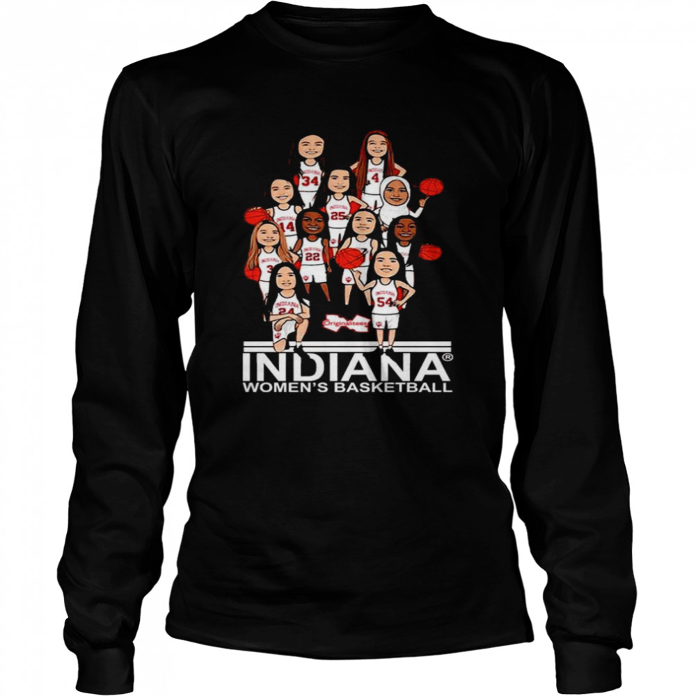 Originalitees Store Indiana Women’s Basketball  Long Sleeved T-shirt
