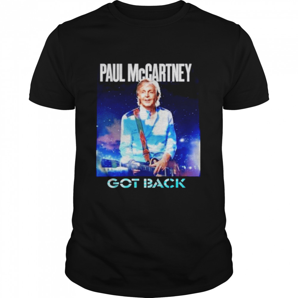 Paul Mccartney got back 2022 signature shirt