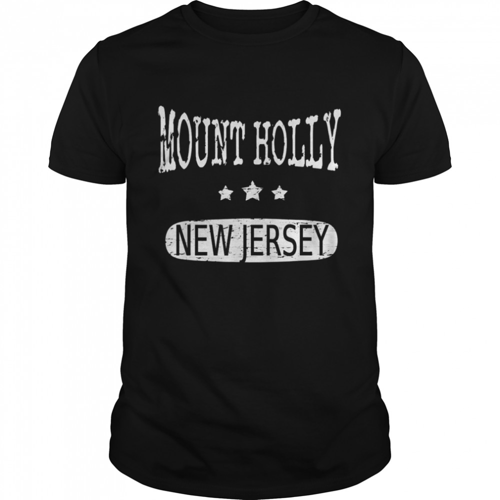 Vintage Mount Holly New Jersey  Classic Men's T-shirt