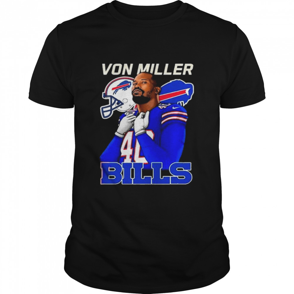 Von Miller Buffalo Bills Mafia Football Lover T-Shirt