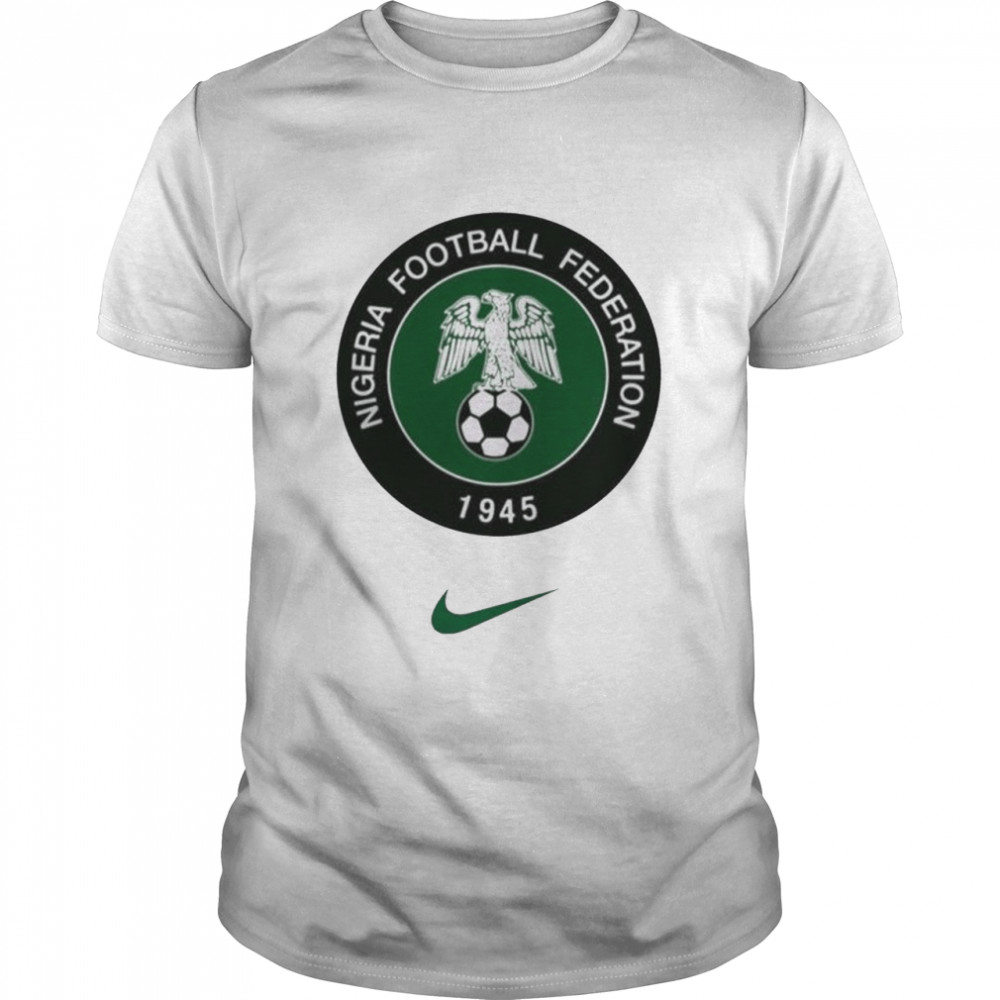 Fast track nigeria football federation 1945 crest shirt