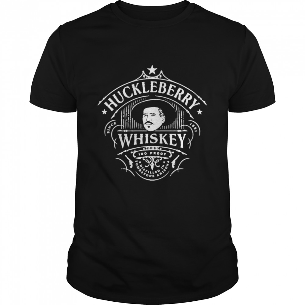 Huckleberry whiskey 100 proof shirt
