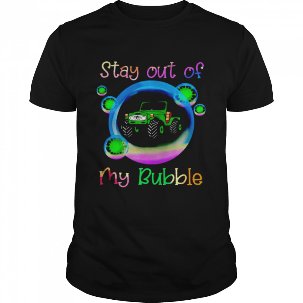 Jeep stay out of my bubble Covid-19 shirt Classic Men's T-shirt