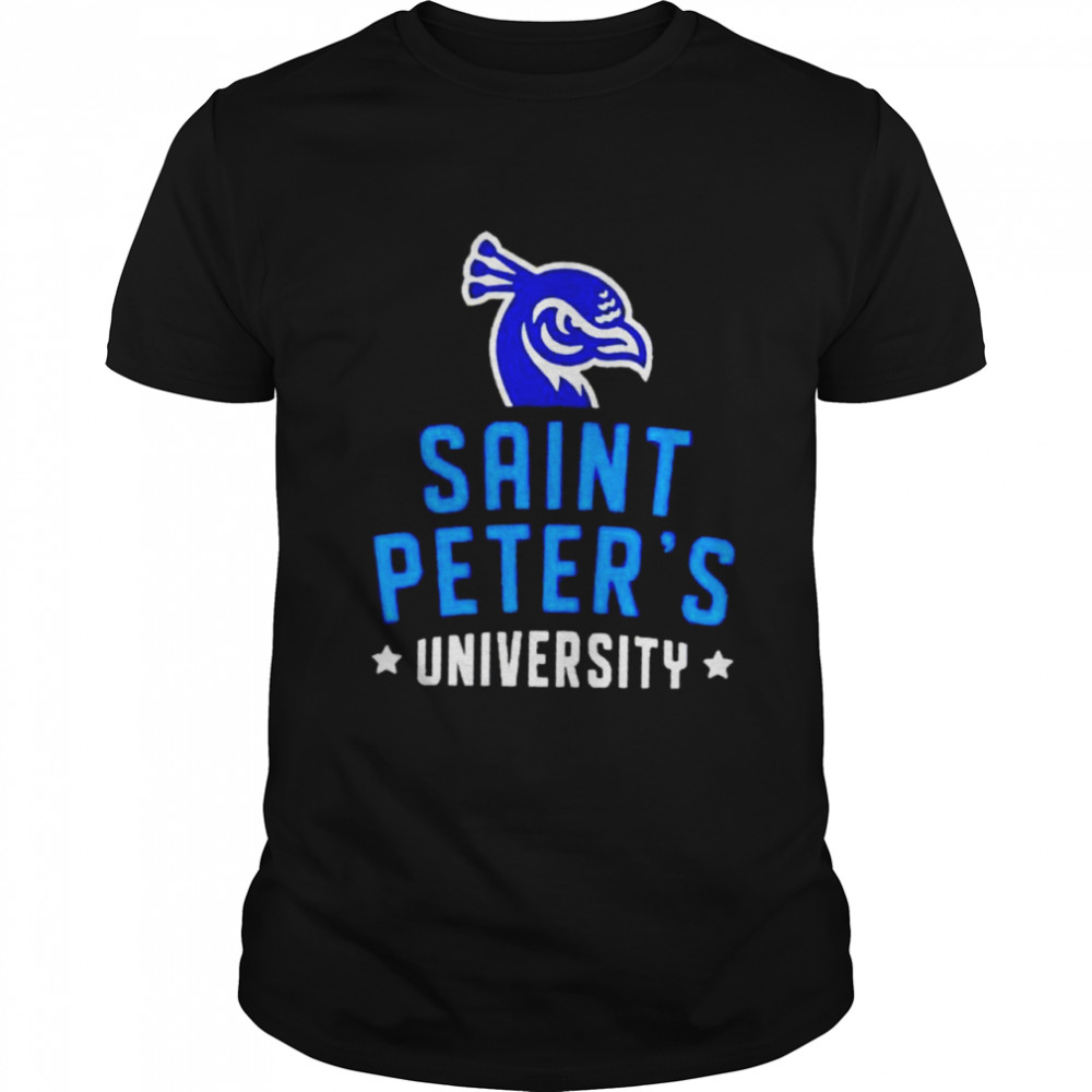 Saint Peter’s University St Peters Peacocks shirt