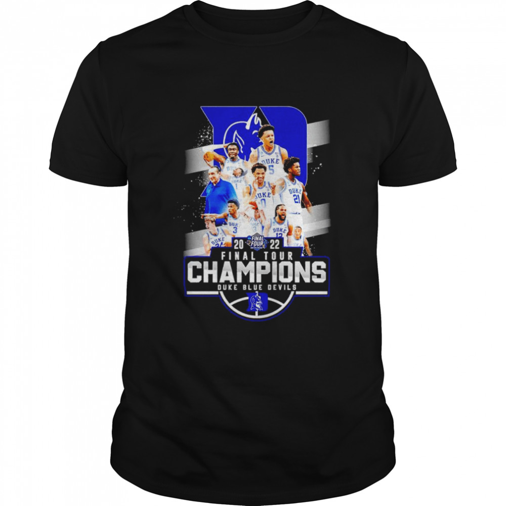 2022 Final Tour Champions Duke Blue Devils shirt Classic Men's T-shirt