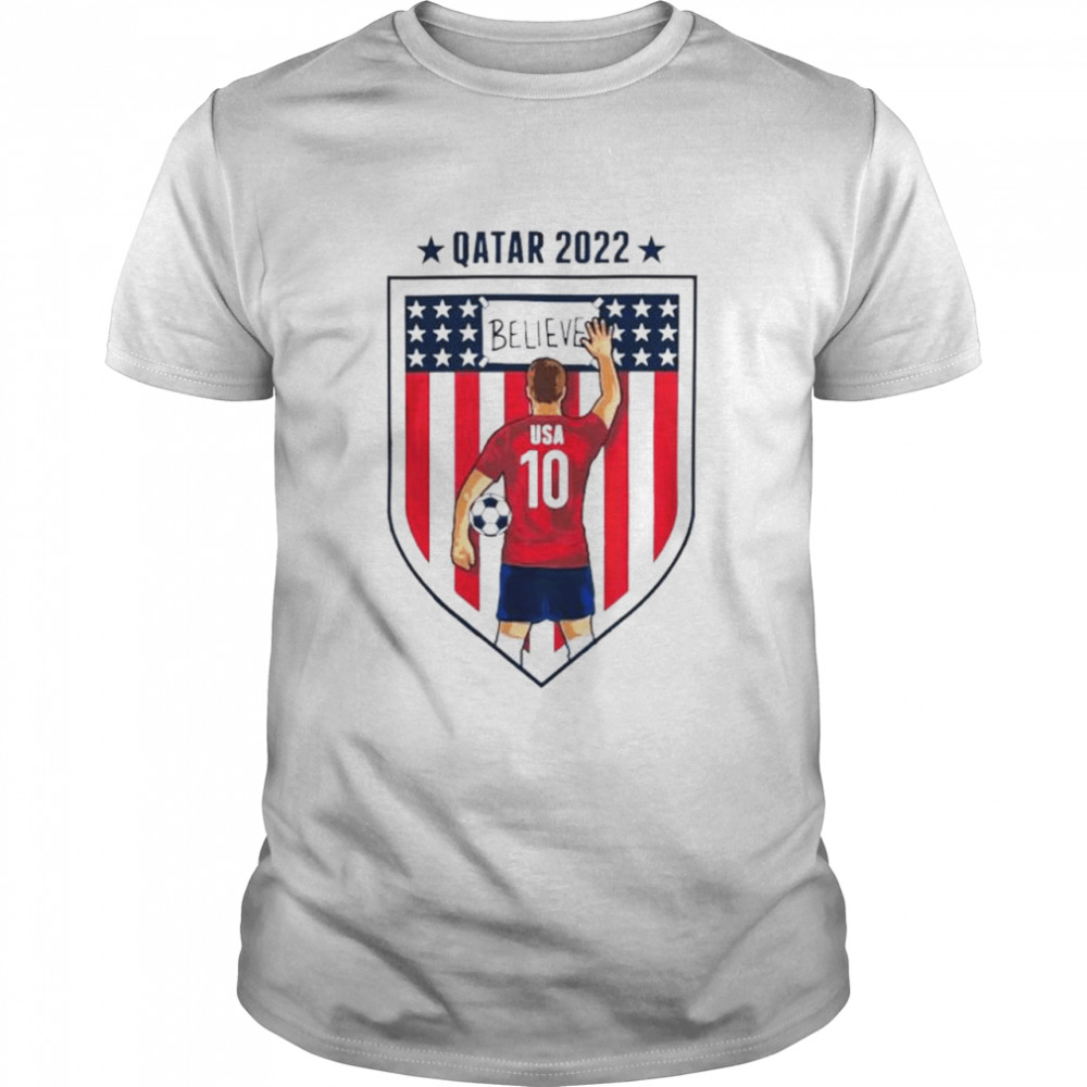 USMNT Believe Ted Lasso Qatar 2022 USA Soccer shirt Classic Men's T-shirt