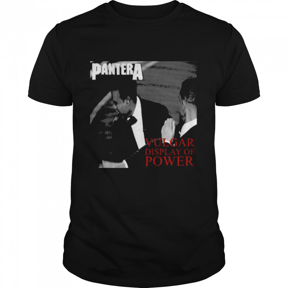 Will smith laps chris rock pantera vulgar display of power shirt Classic Men's T-shirt