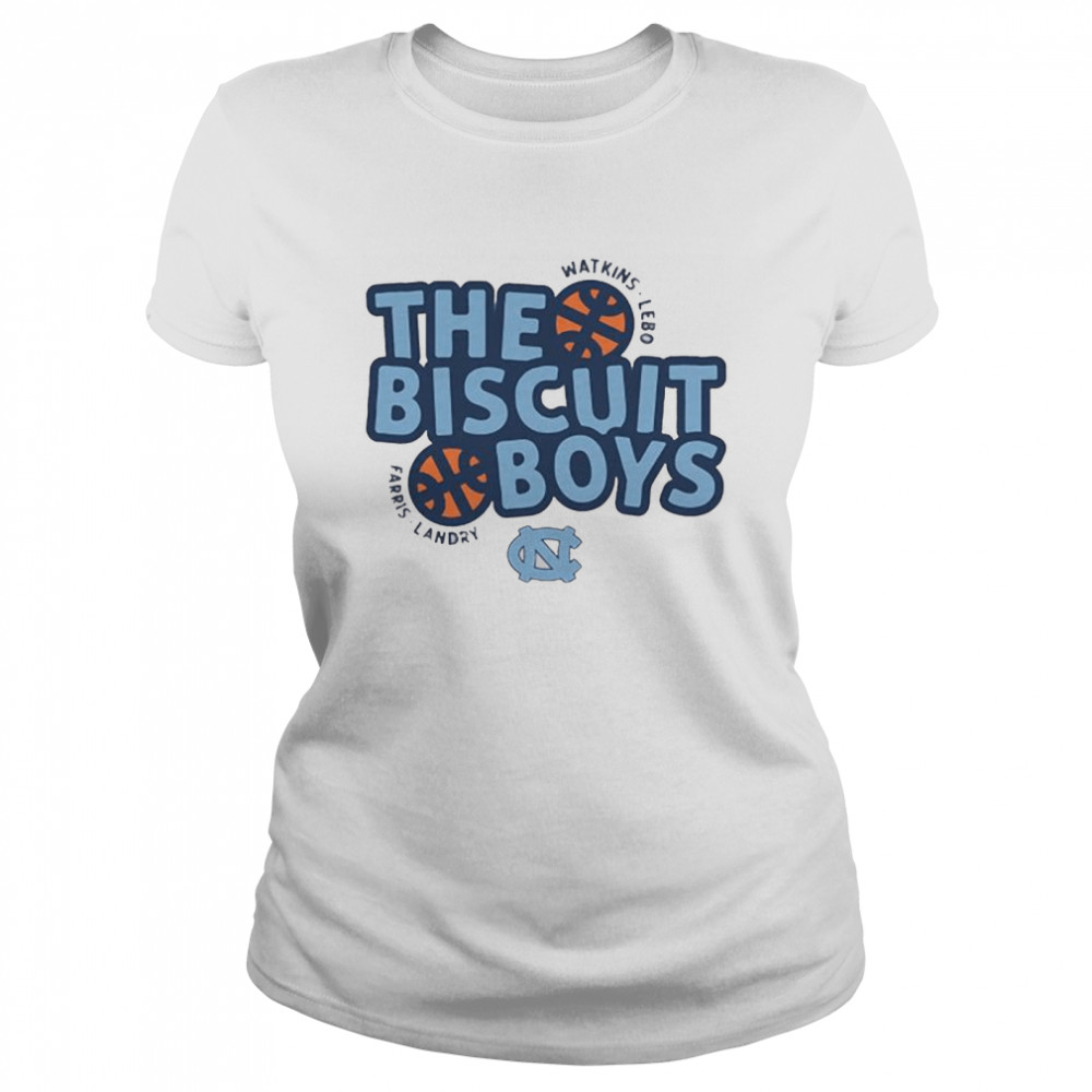 Unc Basketball The Biscuit Boys Watkins Lebo Farris Landry T- Classic Women's T-shirt