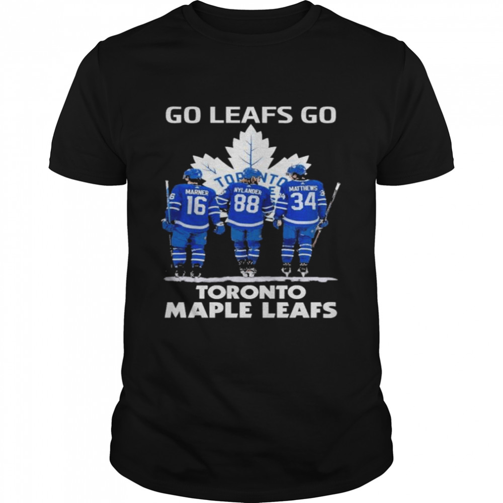 Go leafs go Toronto Maple Leafs shirt Classic Men's T-shirt