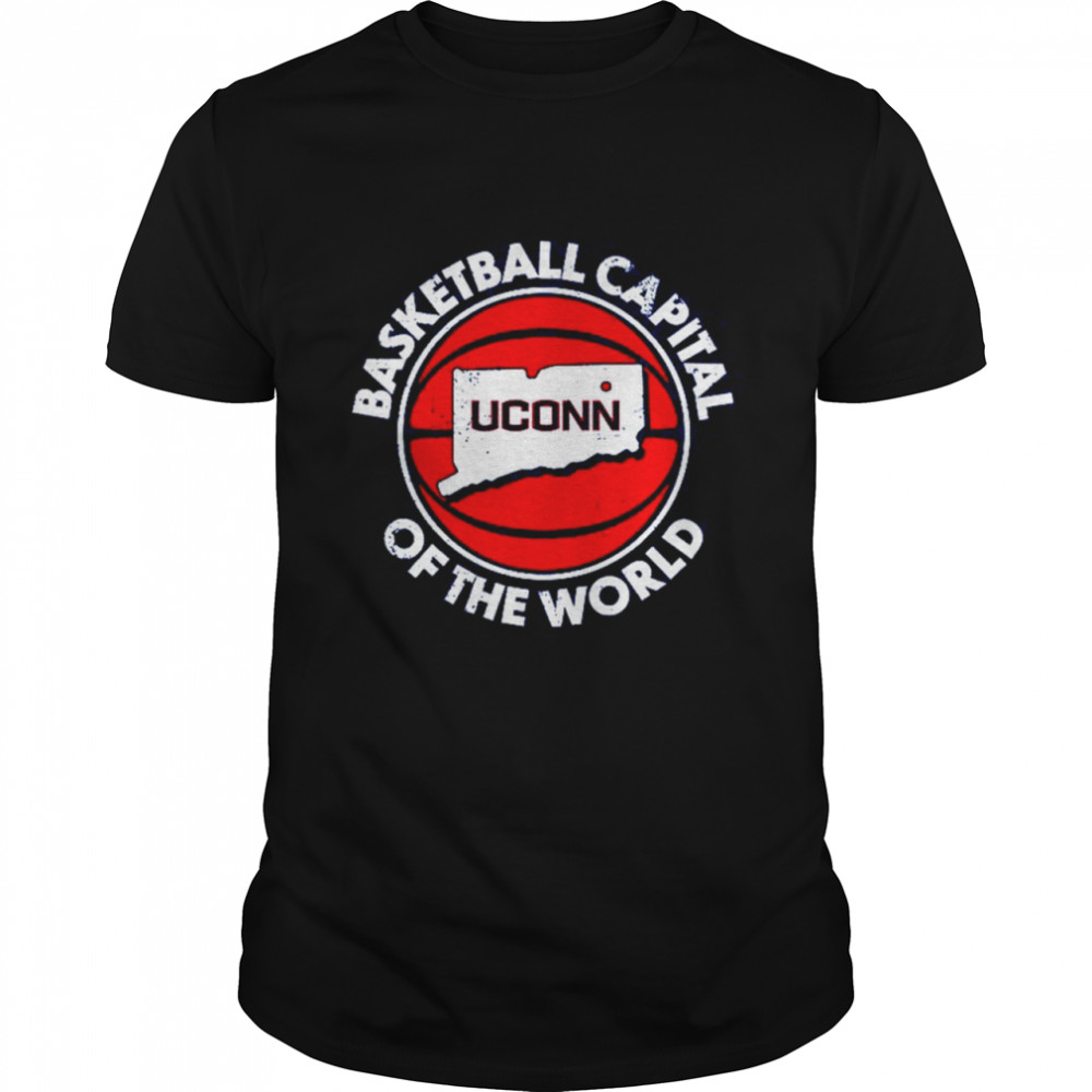 Uconn Huskies Basketball Capital Of The World shirt Classic Men's T-shirt