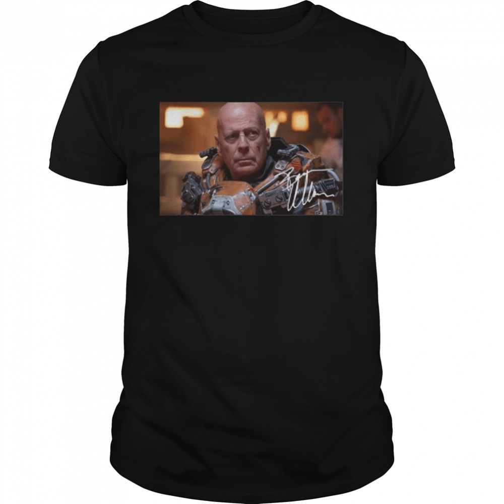 Action Hero Bruce Willis T-Shirt