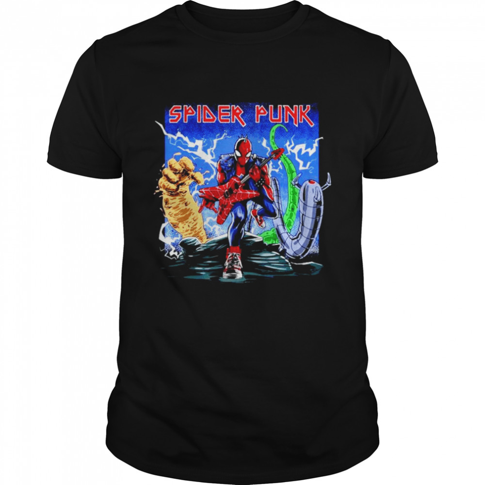 Spider Punk Maiden shirt