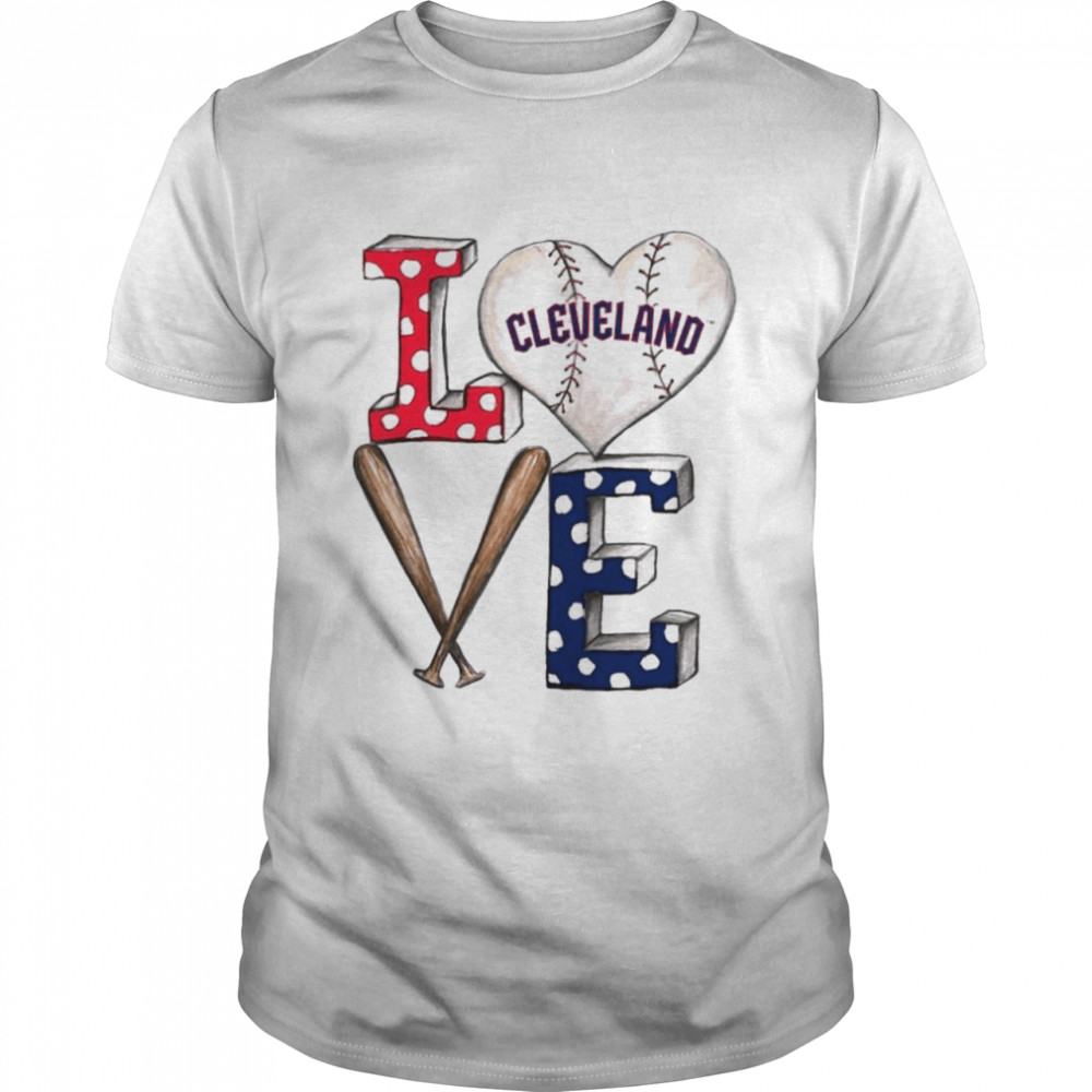 Cleveland Guardians baseball love shirt Classic Men's T-shirt