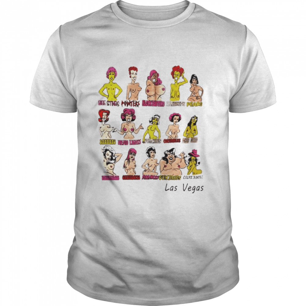 Las Vegas Pop Art Boobs shirt Classic Men's T-shirt