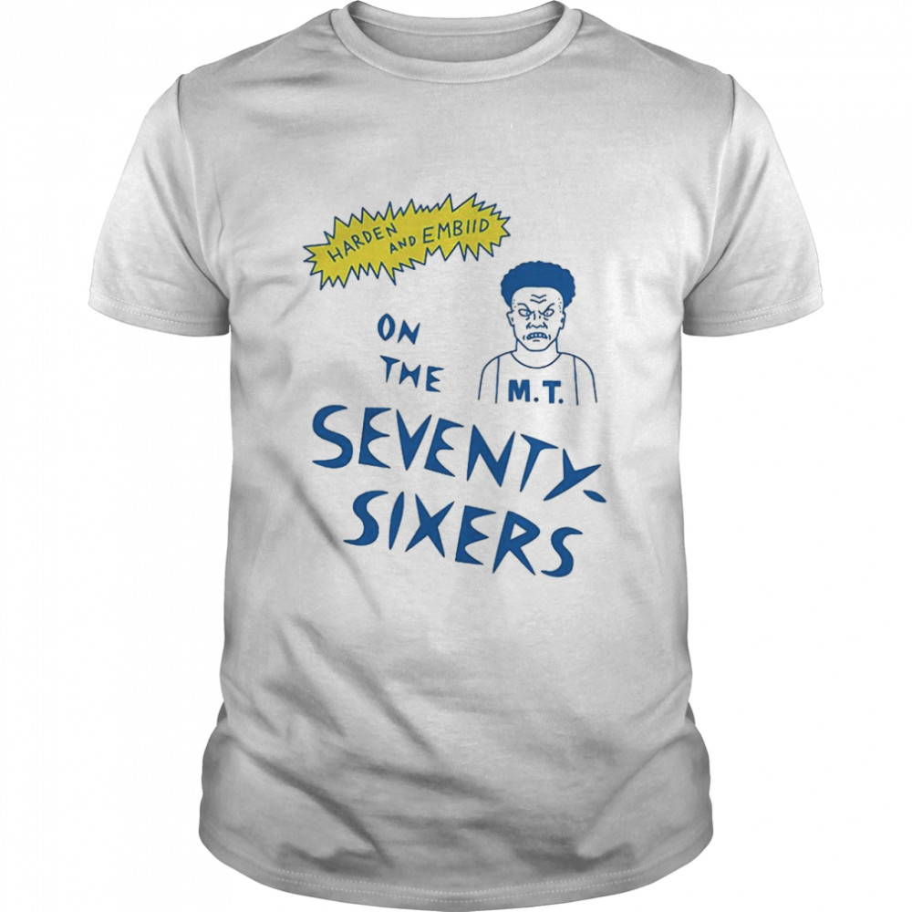 Harden And Embiid On The Seventy Sixers T-Shirt