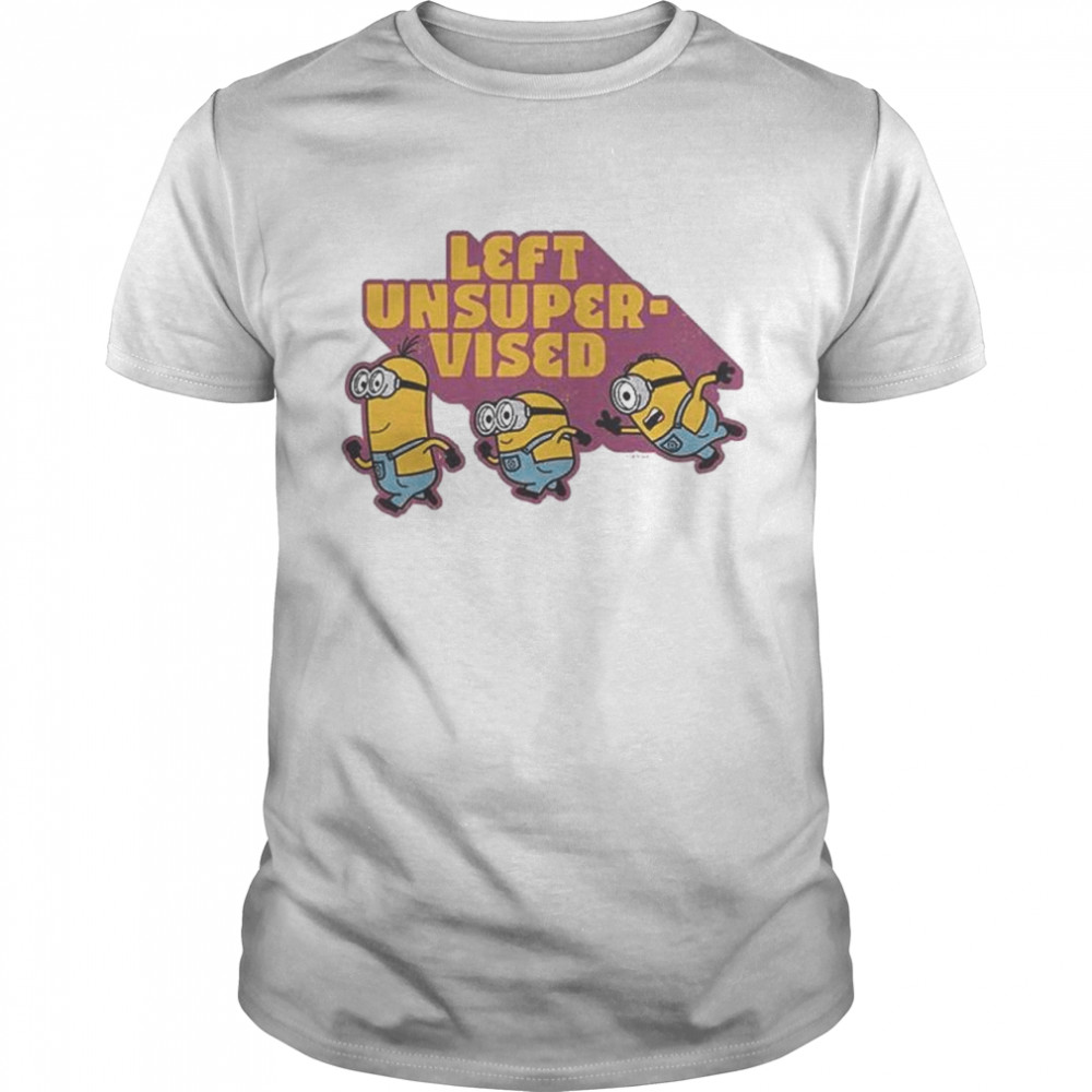 Minions Left Unsupervised Girls T- Classic Men's T-shirt