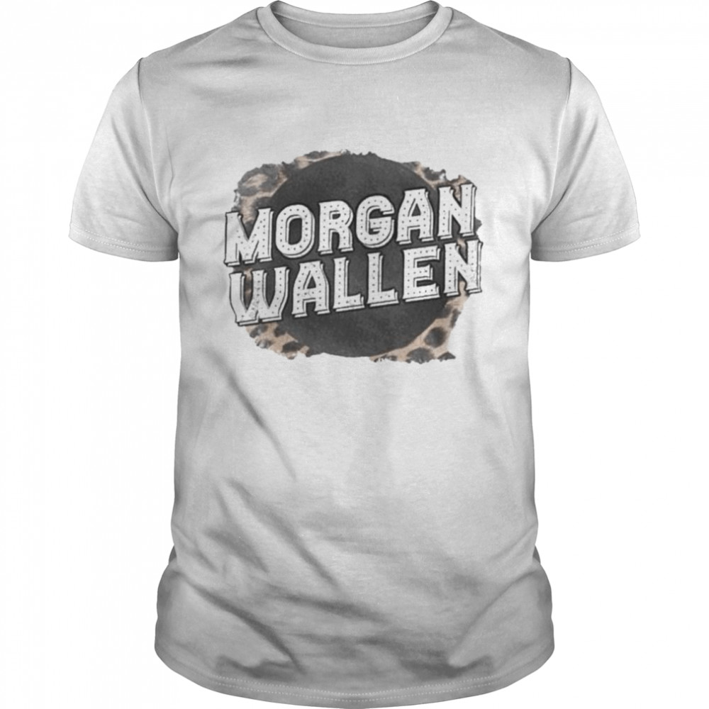 Morgan Wallen W Cheetah Short-sleeve T- Classic Men's T-shirt
