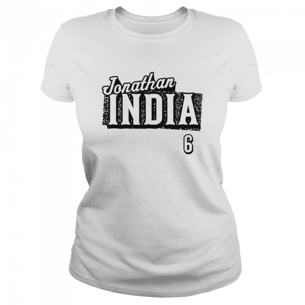 Jonathan India Speckle Team Font T- Classic Women's T-shirt