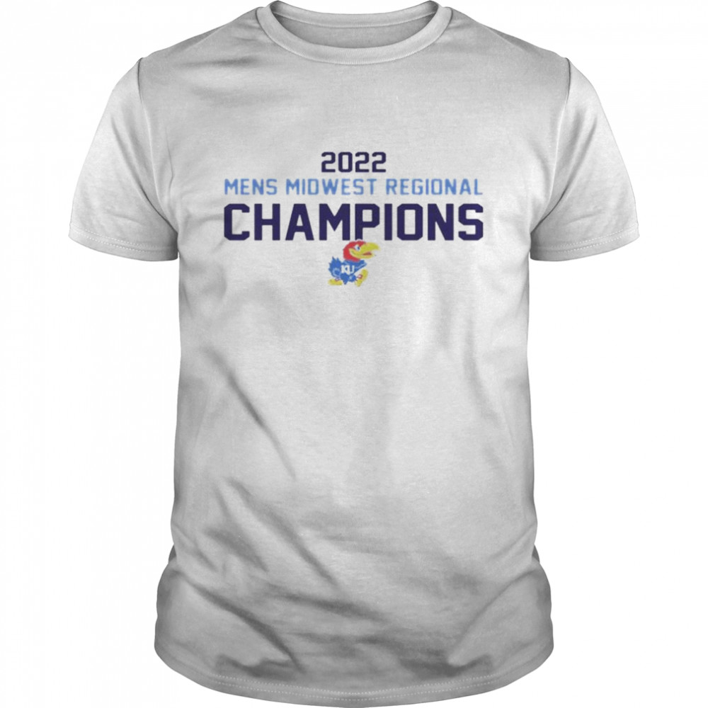 Kansas Jayhawks 2022 Men’s Midwest Regional Champions T-shirt