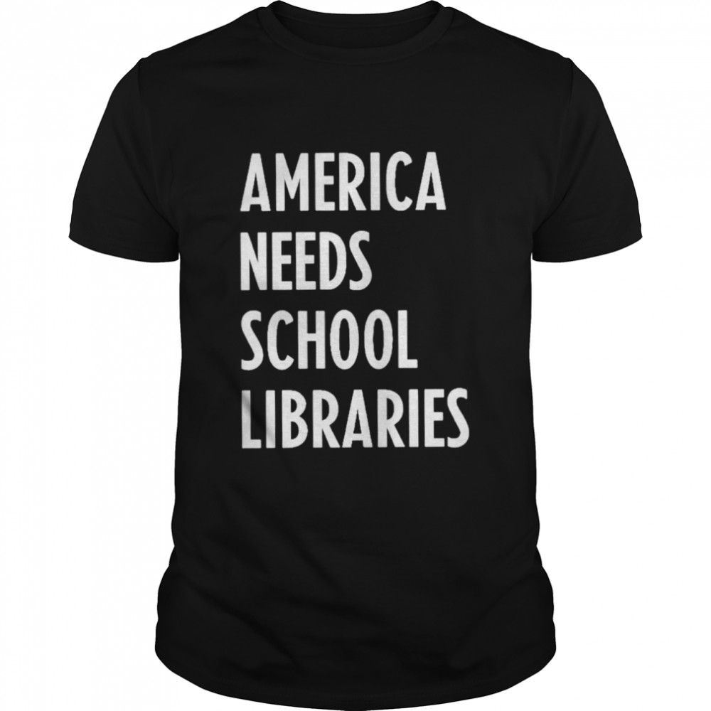 America needs school libraries shirt Classic Men's T-shirt