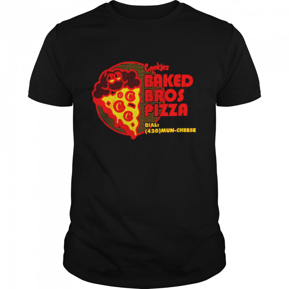 Cookies Baked Bros Pizza shirt Classic Men's T-shirt