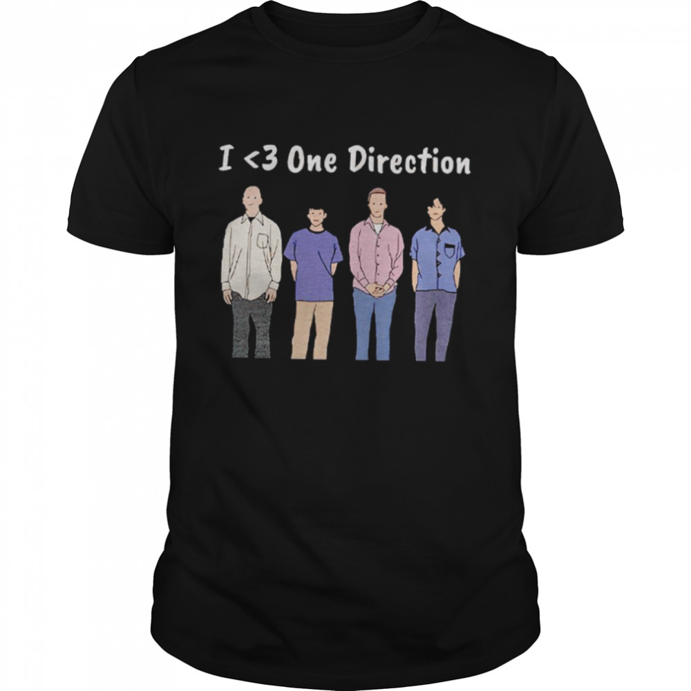 I love One Direction shirt