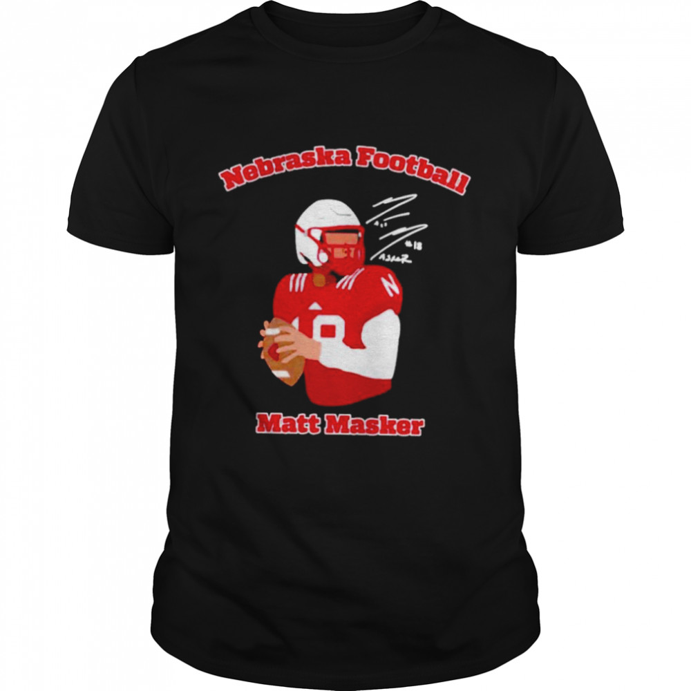 Matt Masker Nebraska football signature shirt Classic Men's T-shirt