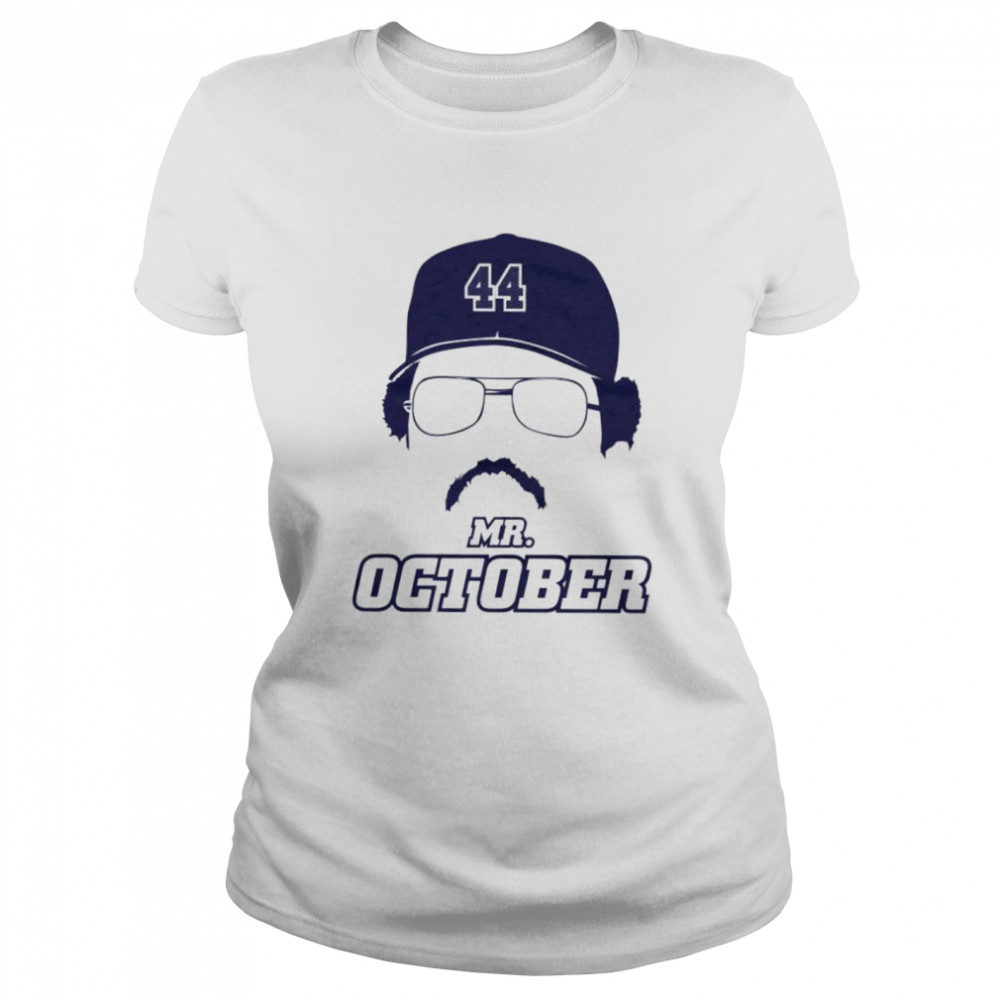 New York Yankees Reggie Jackson Mr October shirt Classic Women's T-shirt
