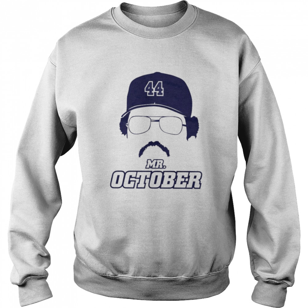 New York Yankees Reggie Jackson Mr October shirt Unisex Sweatshirt